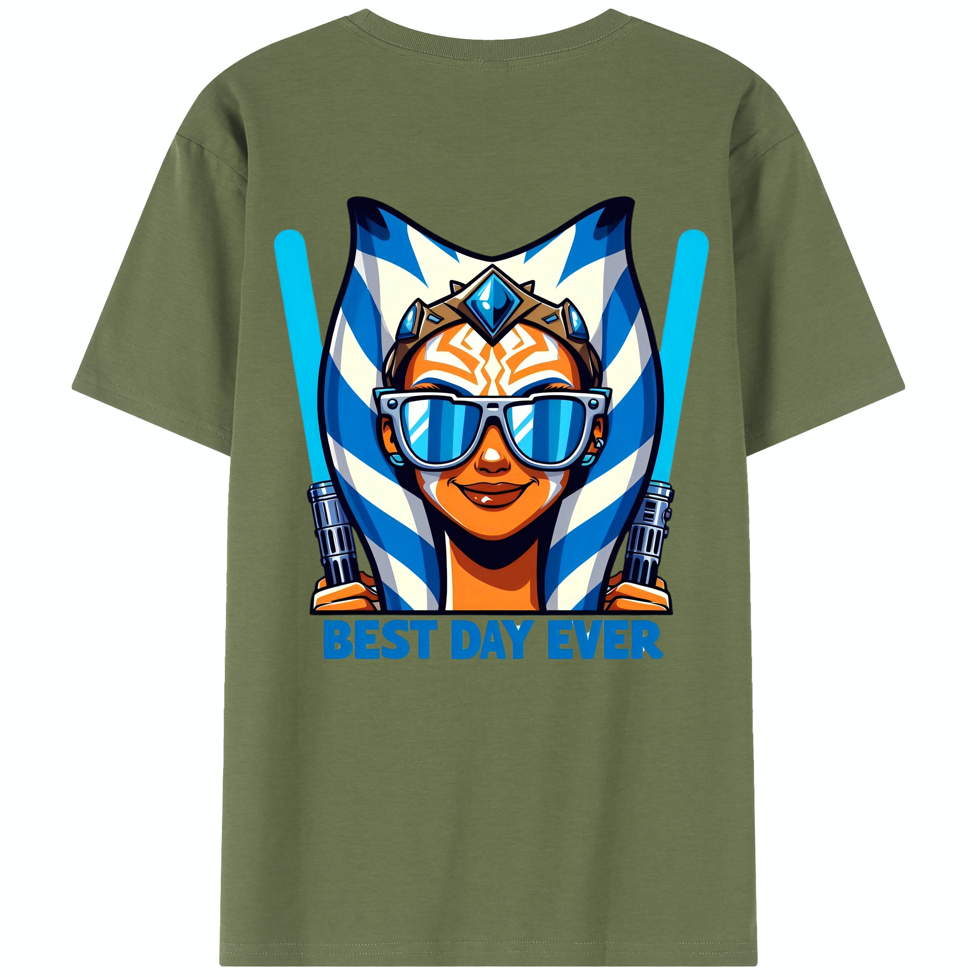 （画像用） スター・ウォーズ Star Wars 綿100％半袖Tシャツ（背面プリント）